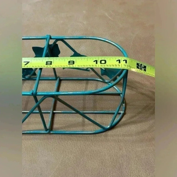 Vintage Garden Gate Designs Leaf Wire Basket Planter Decor 1996 - Picture 7 of 8